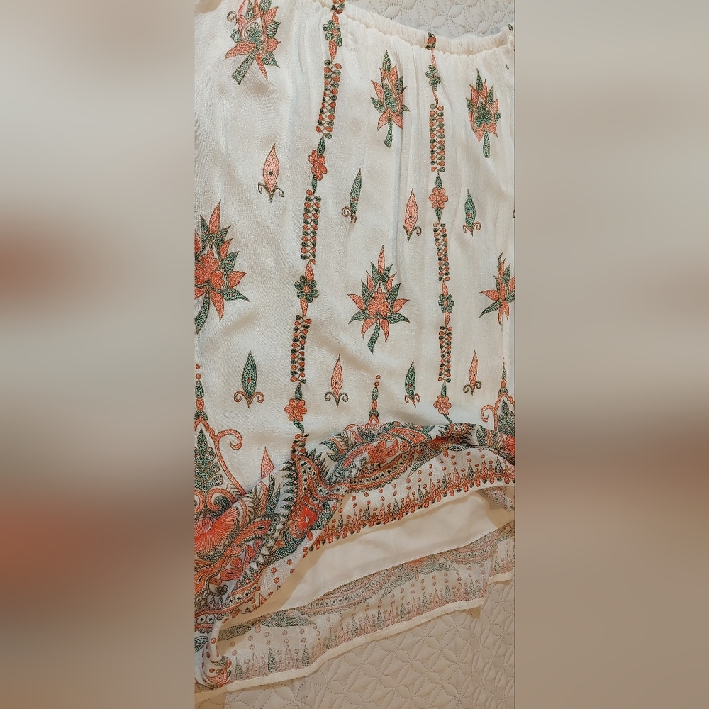 Bohemian Floral Tunic Dress - Picture 10 of 10
